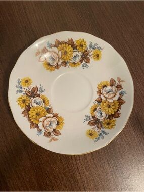 Vintage Royal Vale Bone China Saucer